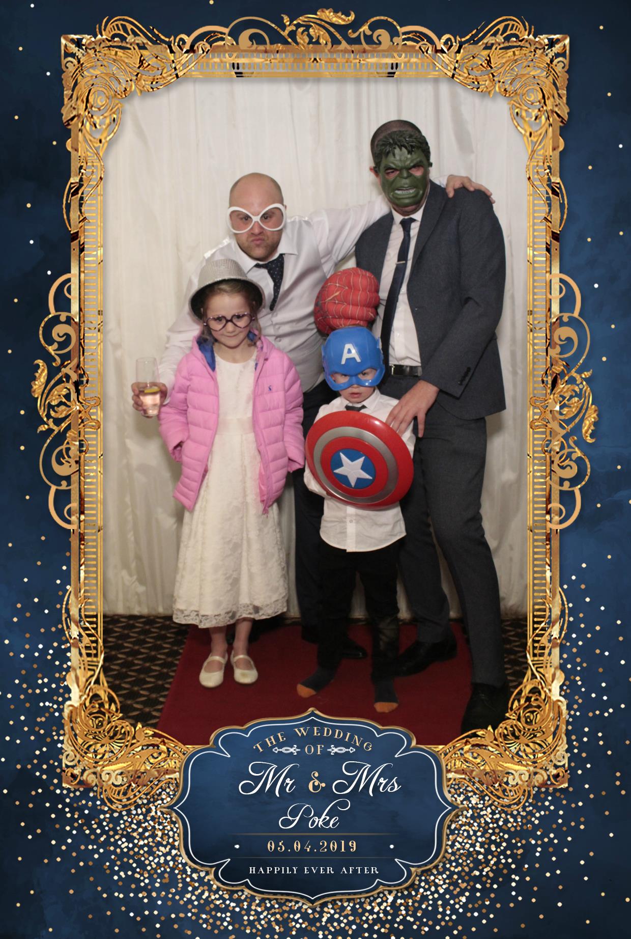 Mr & Mrs Poke | View more photos from the event at gallery.myphotoboothexperience.co.uk/u/MyPhotoBoothExperienceLtd/Mr-Mrs-Poke